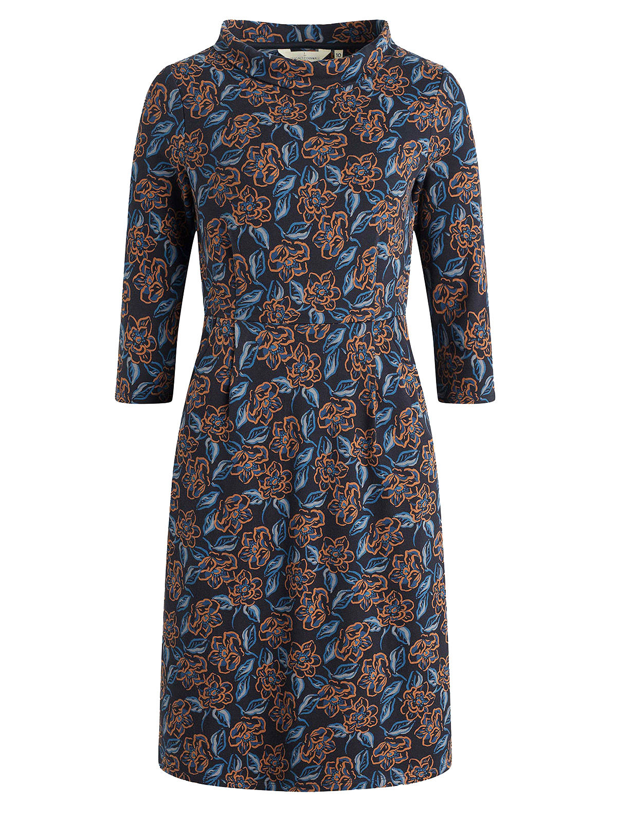 EX SEASALT Navy Brushed Magnolia Night Cleats Dress Sizes 10 12 14 18 RRP £62.50