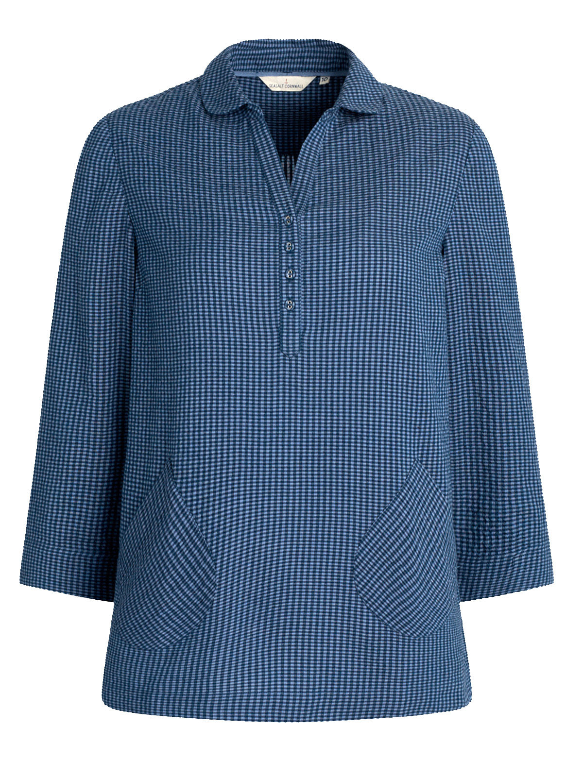 EX SEASALT Blue Cold Frame Magpie Mooring Port Top in Size 12