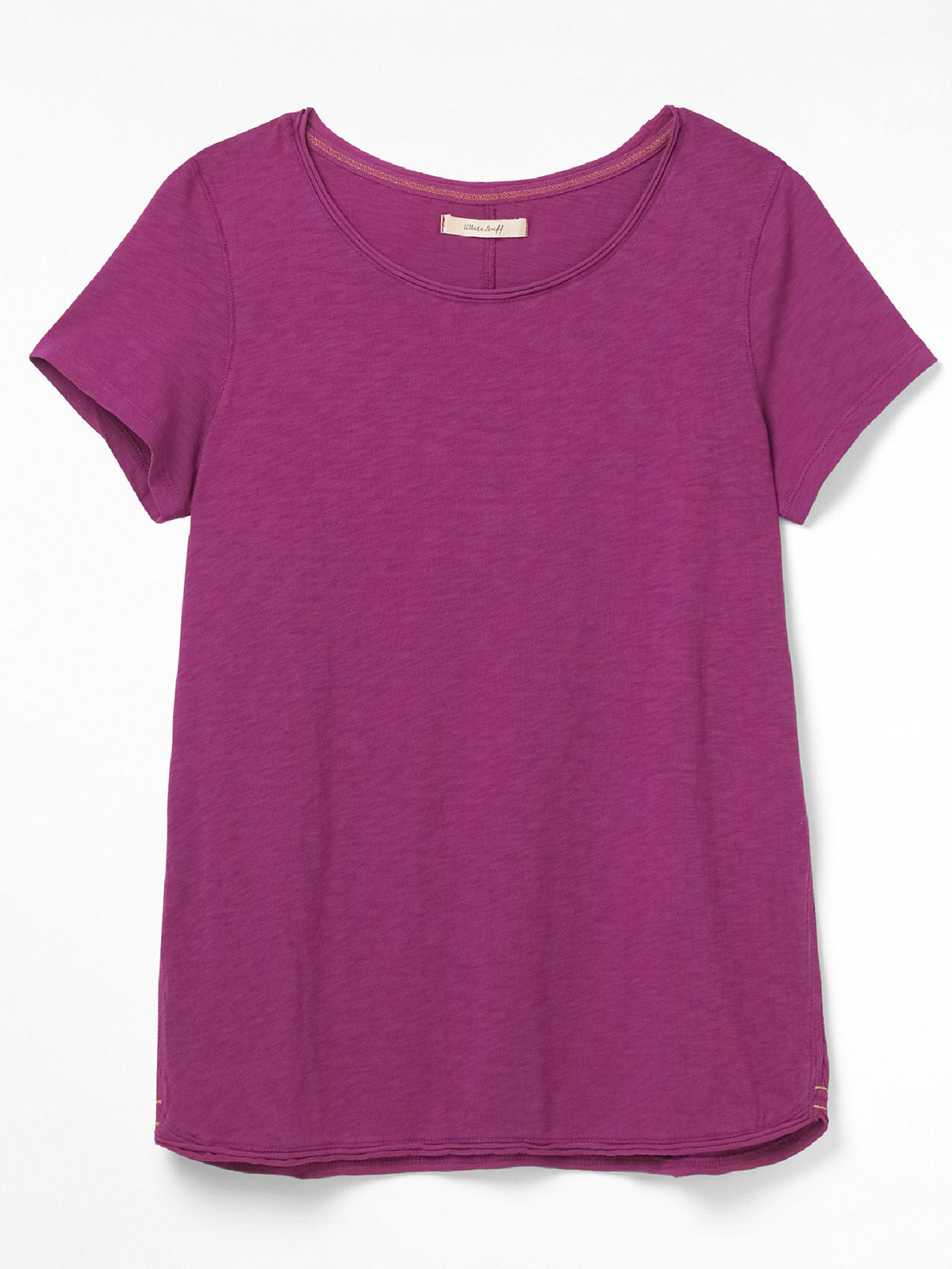 EX WHITE STUFF Magenta Dahlia Purple Cherri Jersey Tee in Size 12