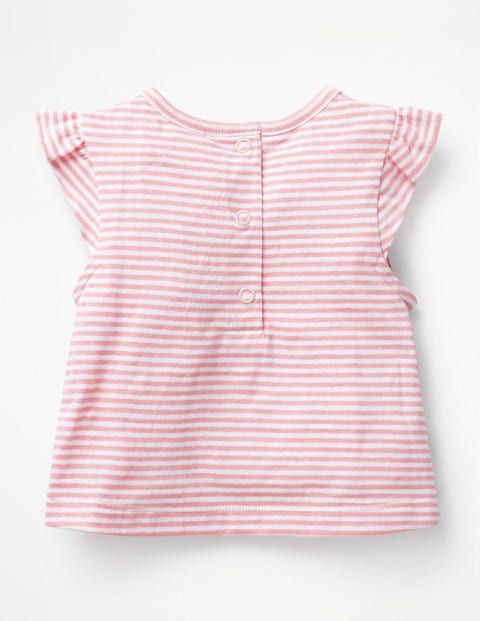 Thumbnail: Ex Mini Boden Summer Appliqué T-Shirt  Chick 0-3, 3-6, 12-18 Months
