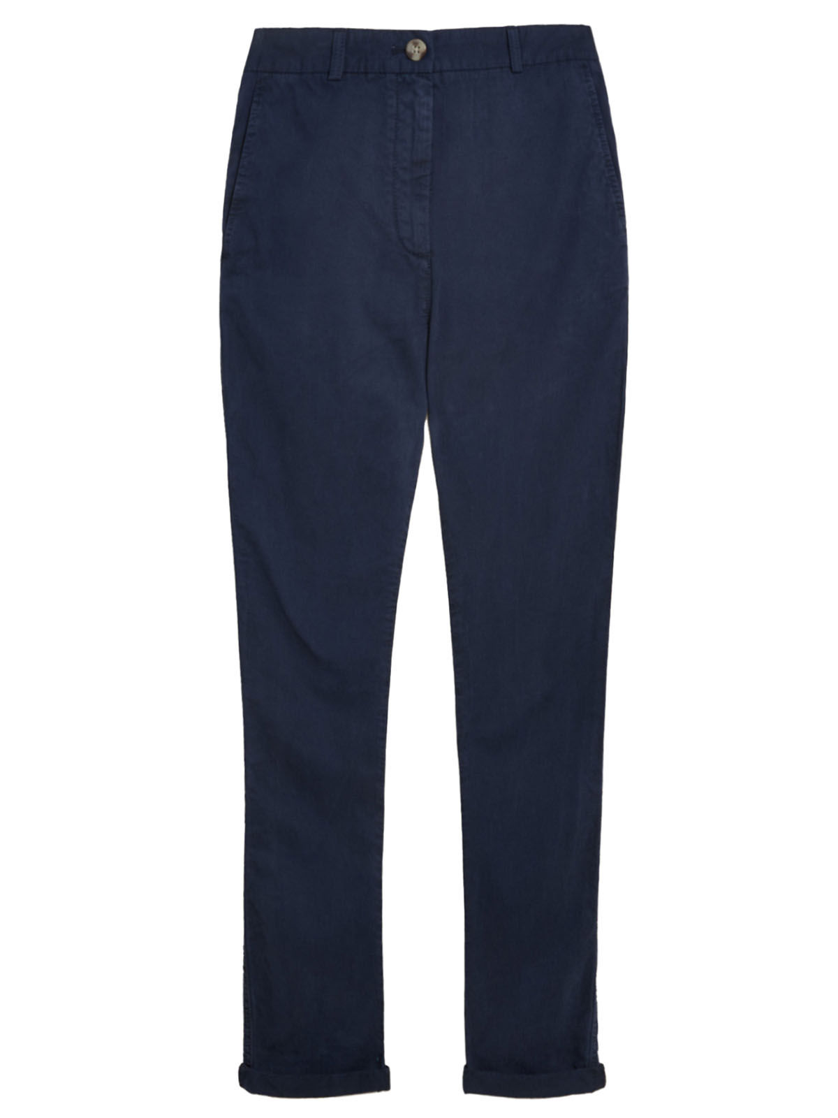 EX M&S Navy Pure Cotton Tapered Ankle Grazer Chinos Sizes 20R or 20L