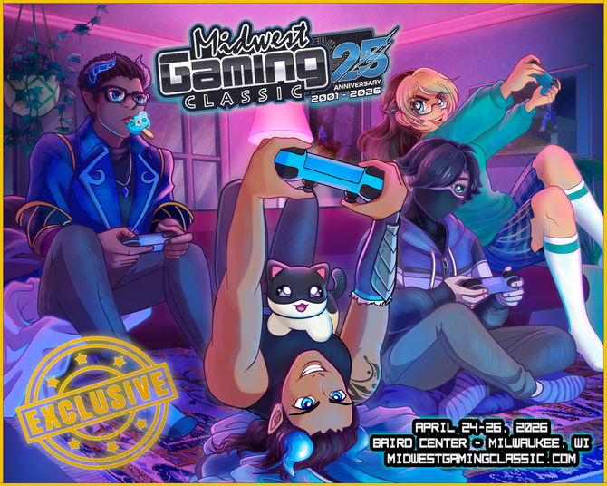 Voice Actor James Brown Jr at Midwest Gaming Classic in April 2026!