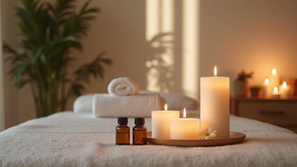 Relaxing with Stress Relief Massage