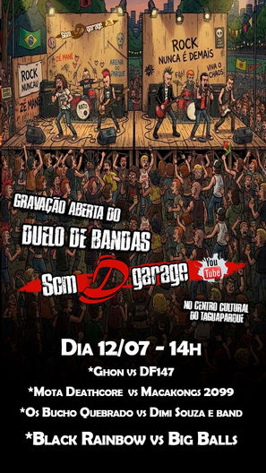 O Rock Não Para: Duelo de Bandas Som Dgarage Está Chegando! 🤘