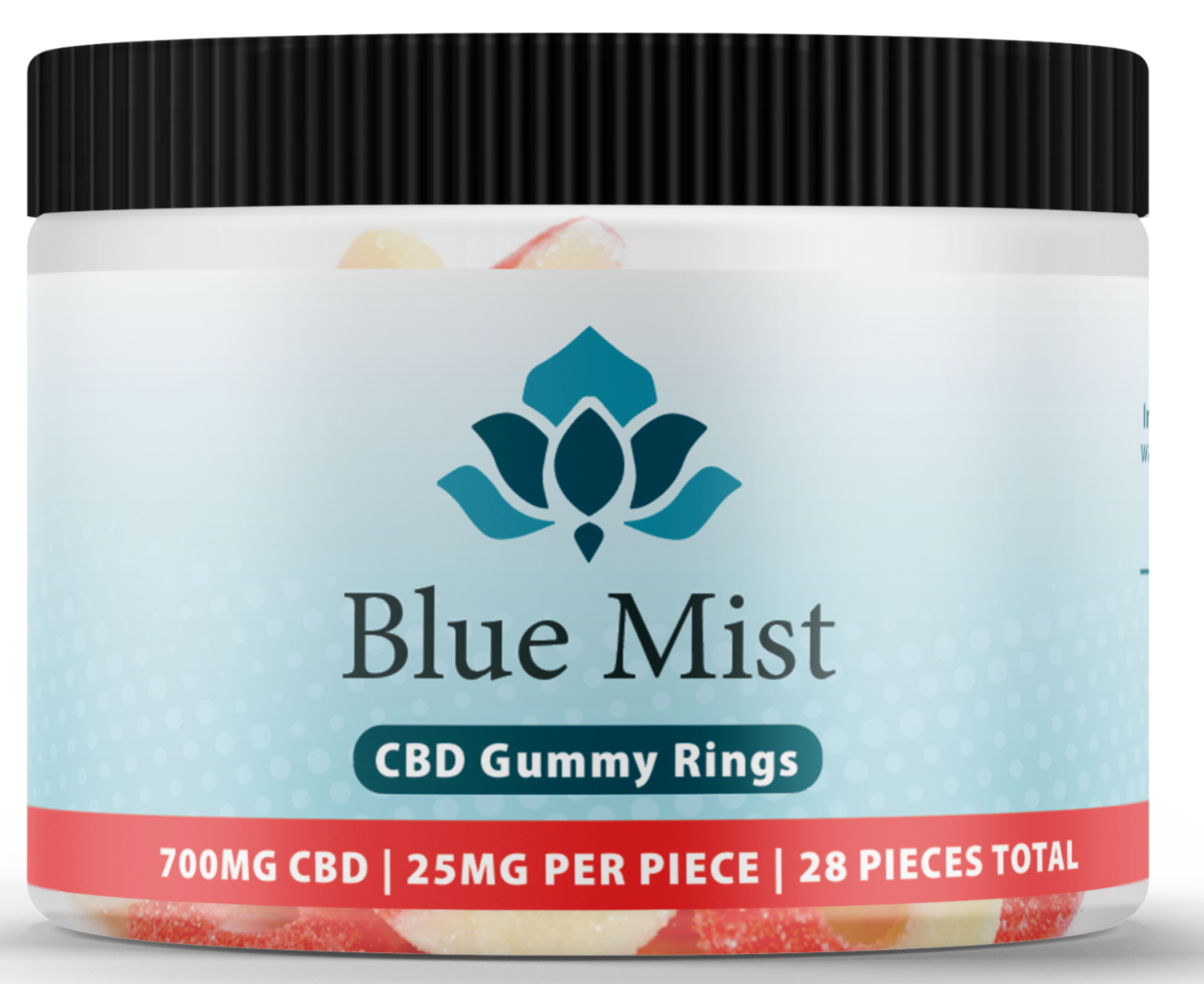 Watermelon CBD Gummy Rings