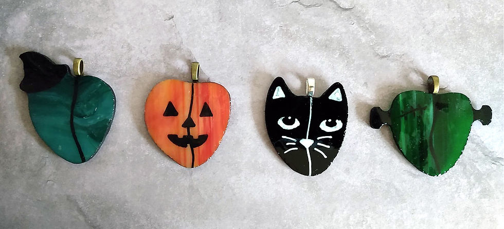 Thumbnail: Black Cat Necklace