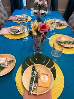 Tropical Dinner Party