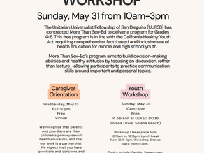 Our Wholes Lives Workshop, Grades 4-6