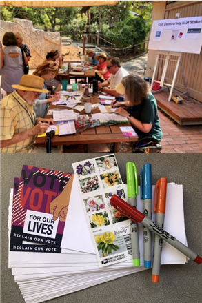 UUFSD-the-Vote: Writing Postcards Kickoff Event