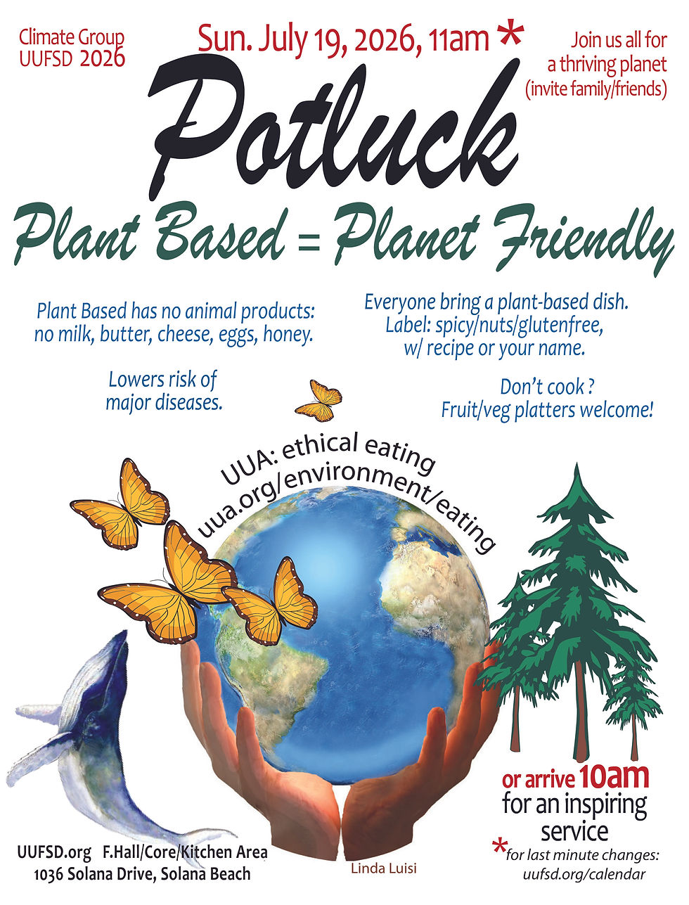 POTLUCK: Plant-Based Planet-Friendly
