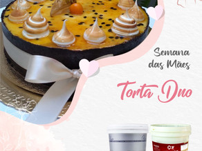 Especial dia das Mães: Torta Duo por Aromitália