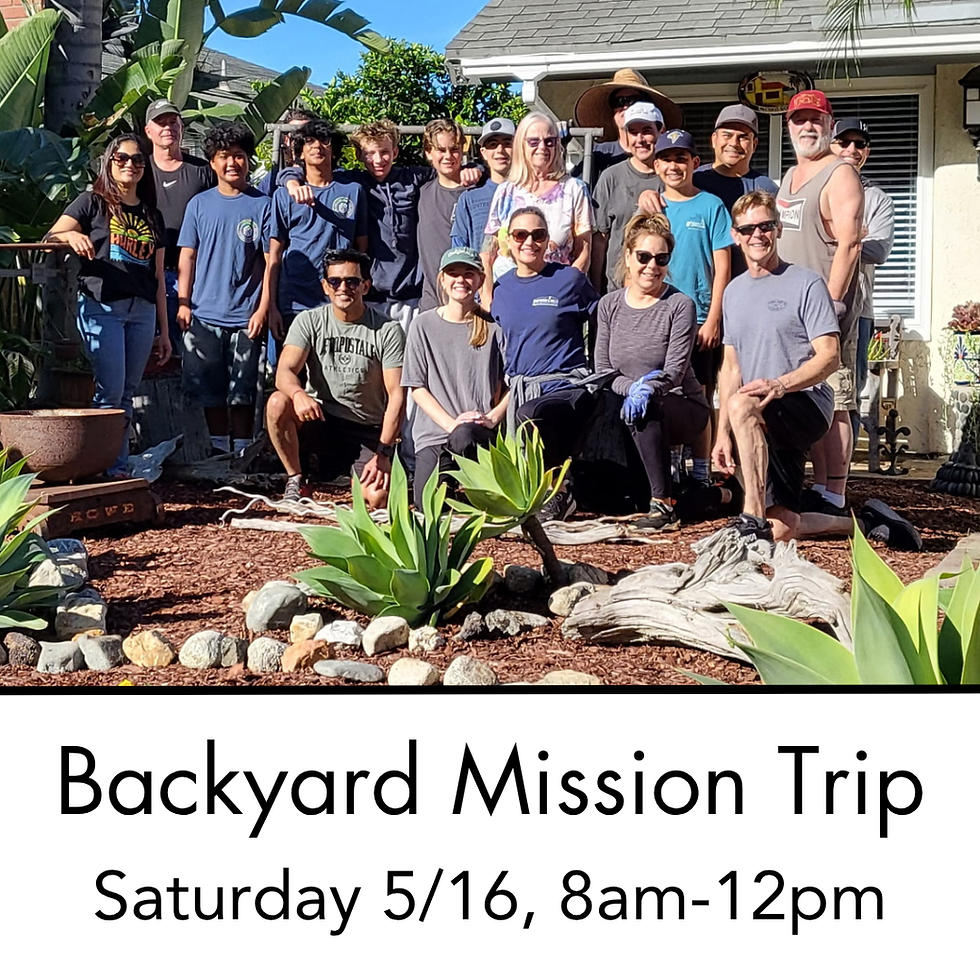 backyard mission trip