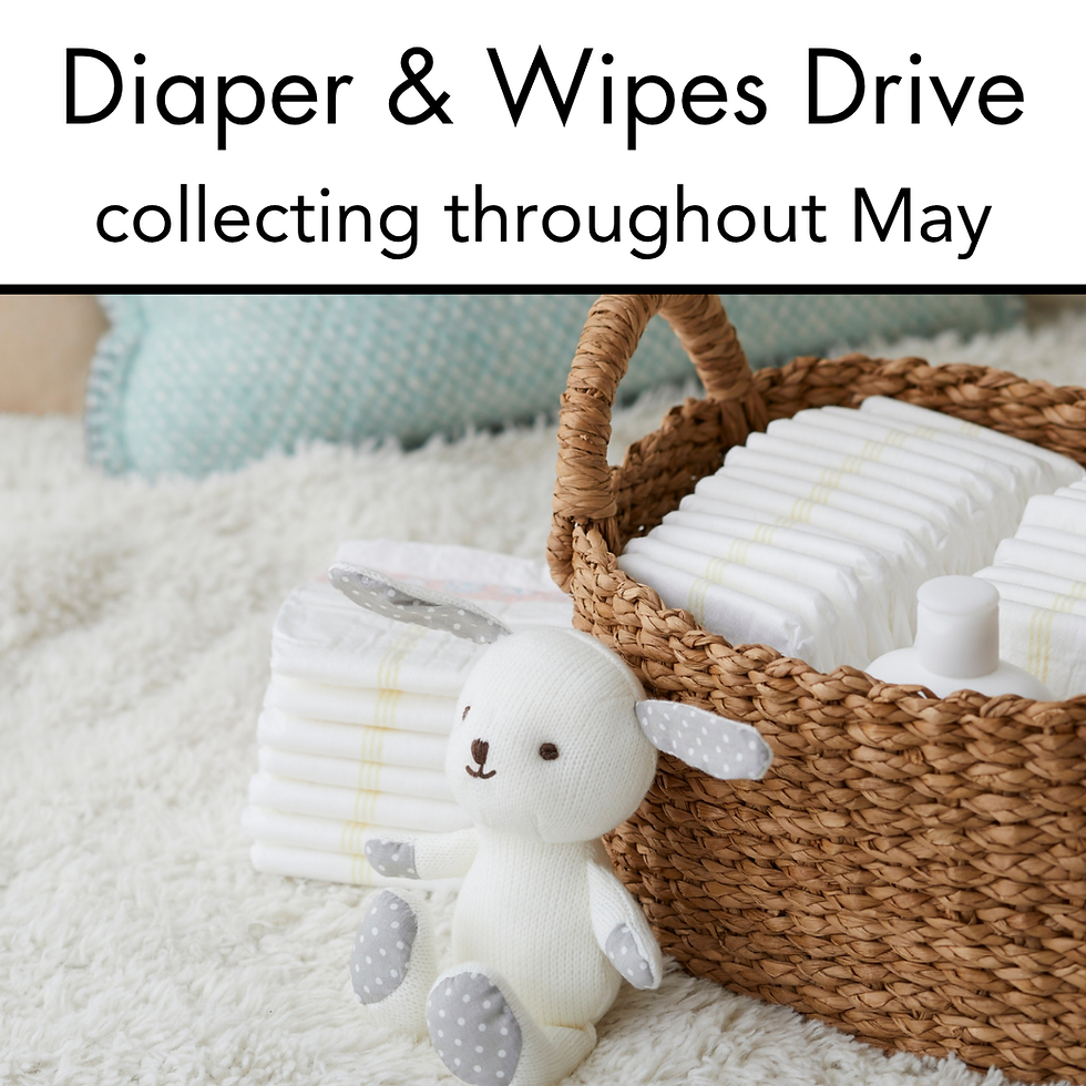 diaper and wipes drive