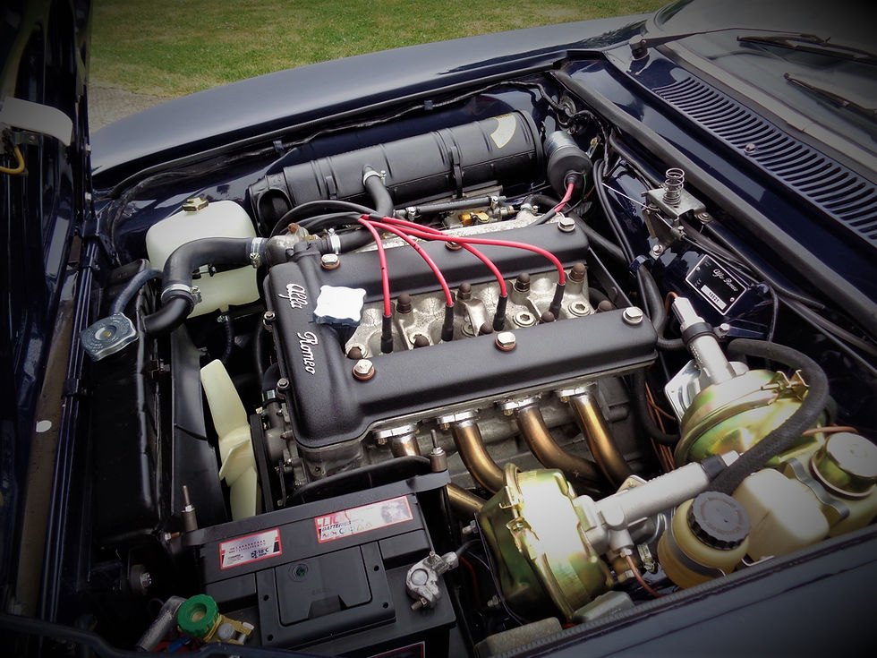 2000 GTV Engine Bay Restored