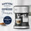 Miniatura: Cafetera OSTER 12 tazas Primalatte 15 Bar 2121965 Plateado

