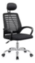 SILLA DE OFICINA GERENCIAL EJECUTIVA ERGONOMIA EN MALLA REGULABLE