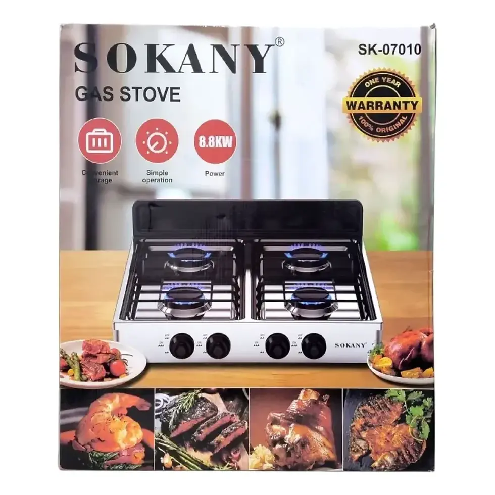 Miniatura: ESTUFA DE 4PTOS SOKANY SK-07010