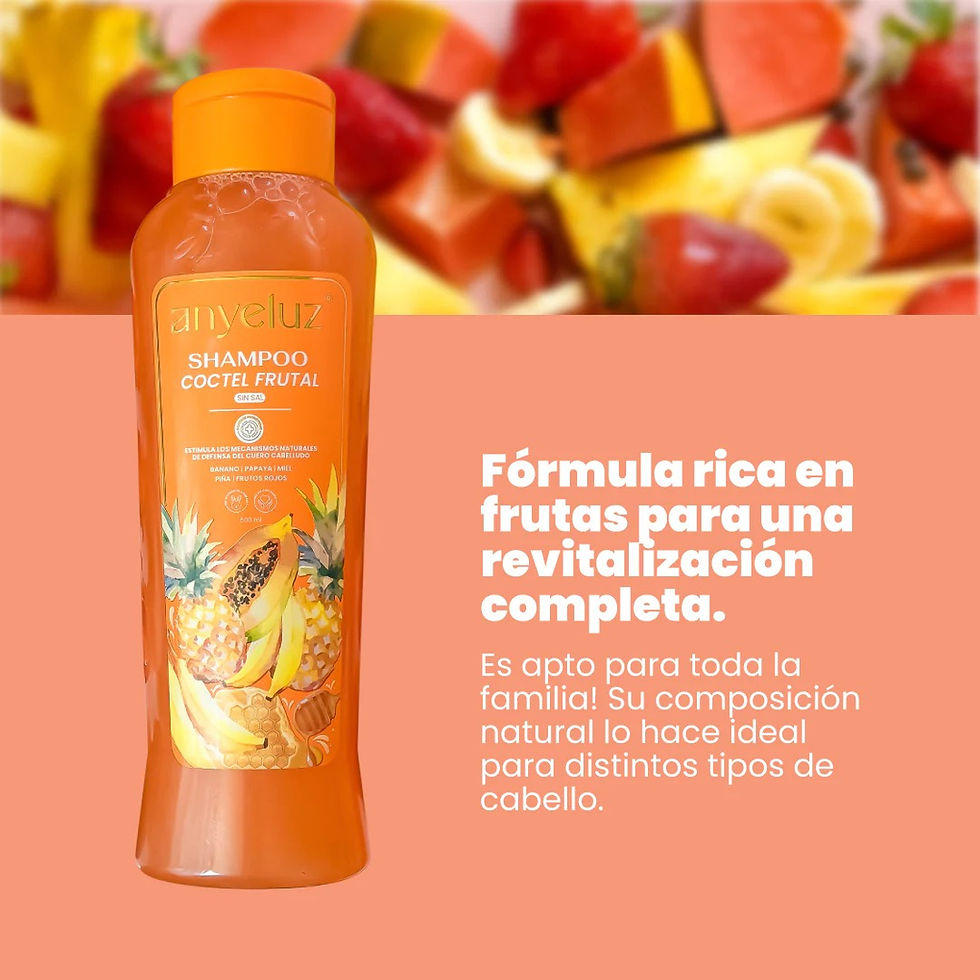 Miniatura: SHAMPOO COCTELFRUTAL 500ml ANYELUZ