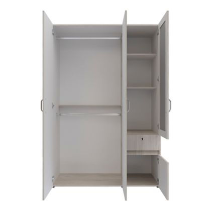 Miniatura: Closet Espejo Murano 180x121x48cm Ceniza M01409CL-CZ