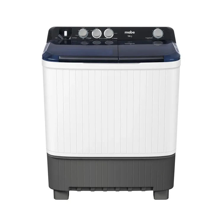 LAVADORA SEMI AUTOMATICA 16KG 35LBS MABE LMD6124HBABO