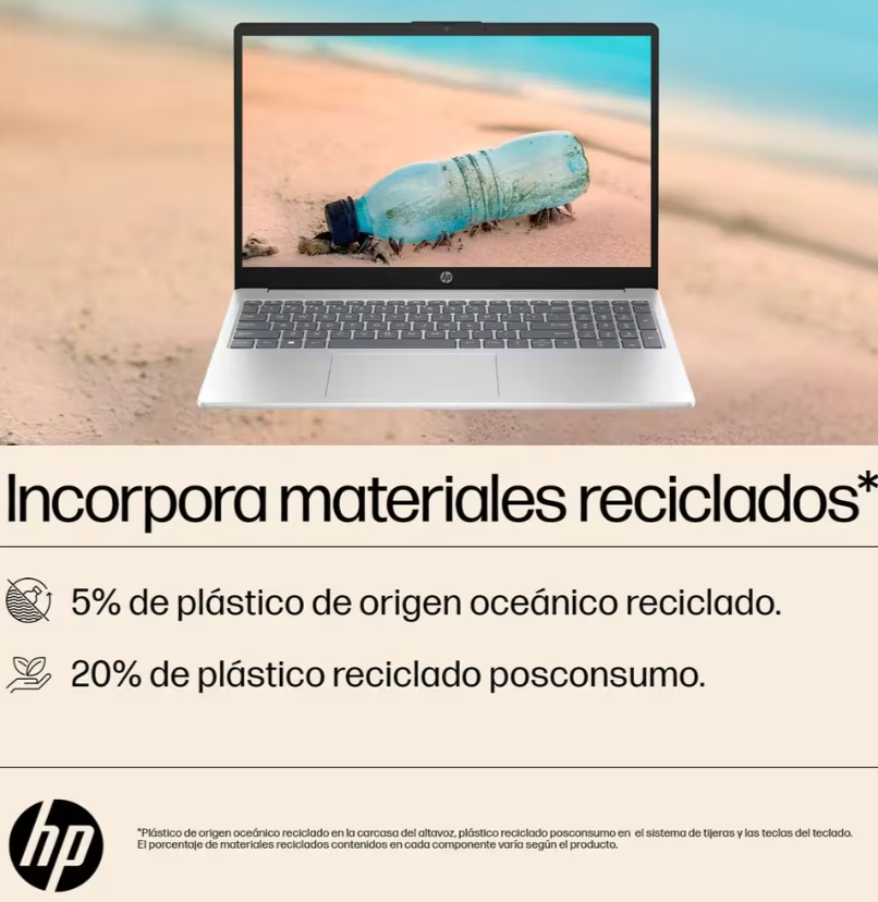 Miniatura: HP FC0272LA AMD RYZEN 7-RAM 16GB-DISCO DDR4-512GB-15"AZUL