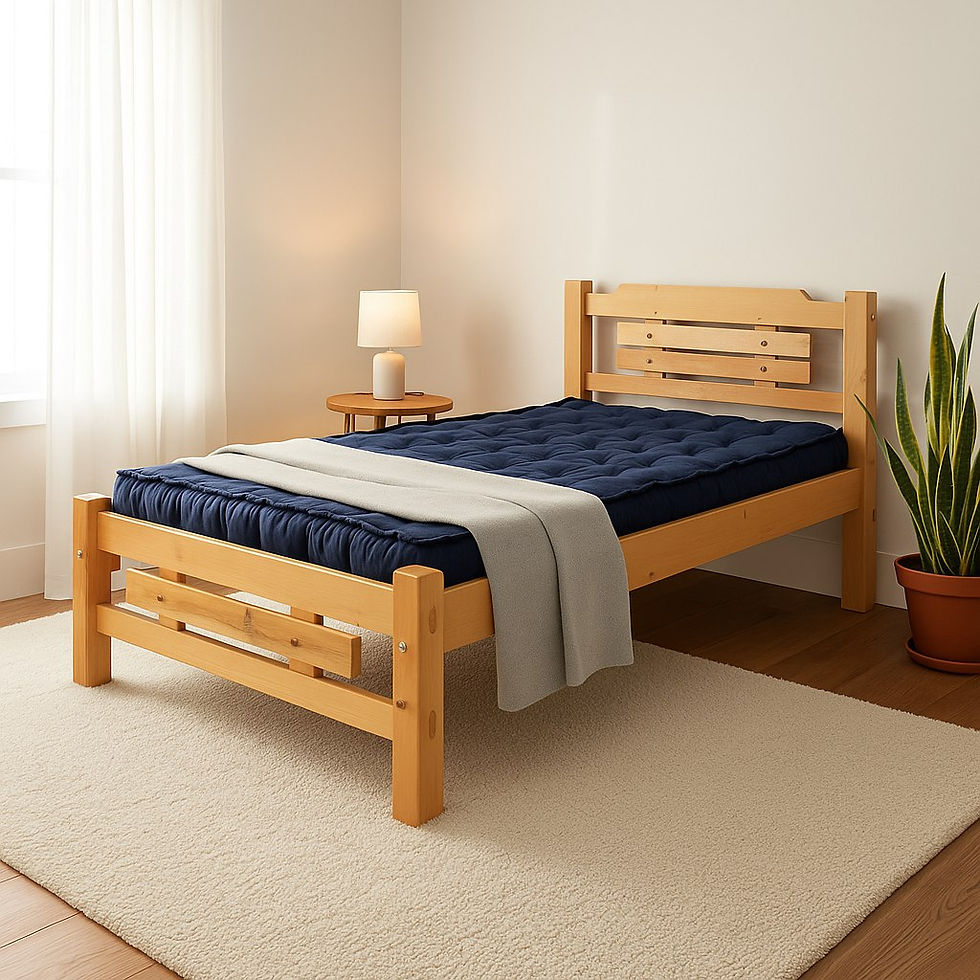 CAMA MADERA,PINO 1.40