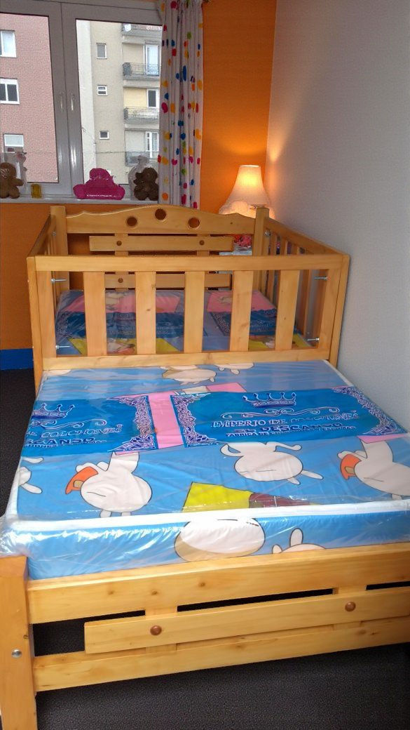 Miniatura: CAMA CORRAL EN PINO