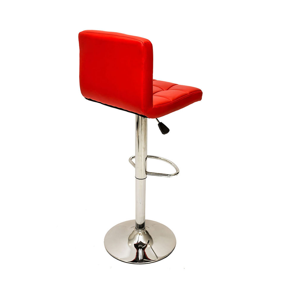 Miniatura: SILLA DE BAR CONFORT ROJA