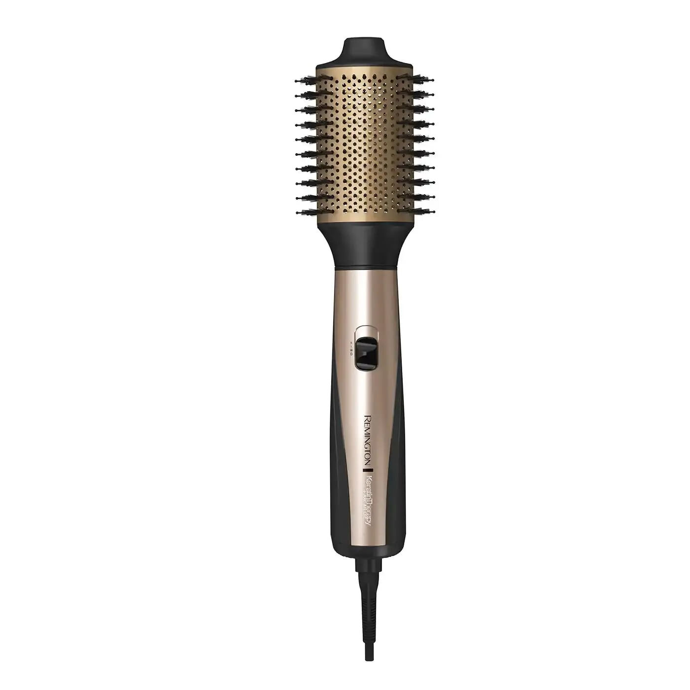 CEPILLO Y MULTIESTILIZADOR REMINGTON KERATINA Y ACEITE DE ARGAN AS8821-110F