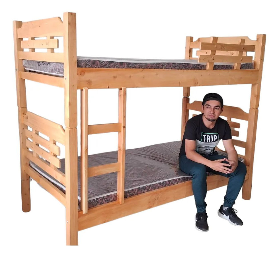 CAMAROTE 1.20*1.90 EN PINO