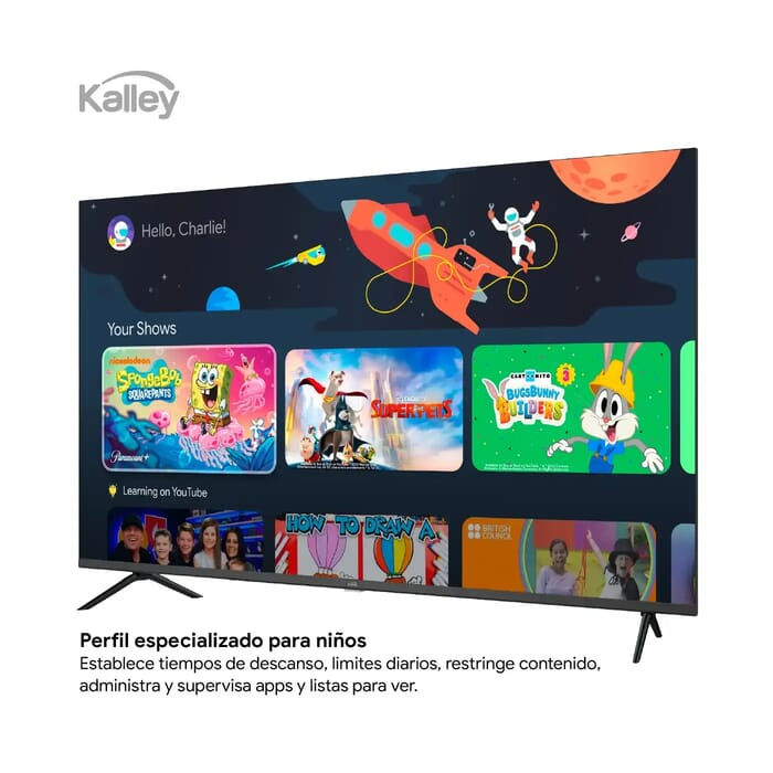 Miniatura: TV 40" KALLEY FHD QLED Smart TV Google 40GQ200