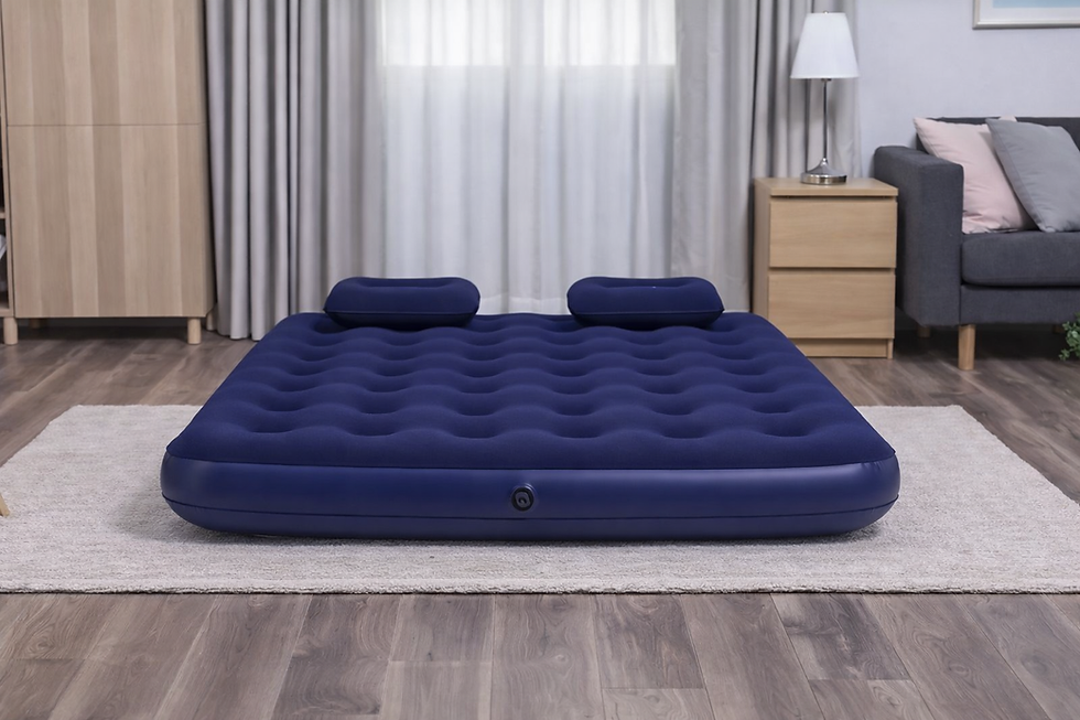 Miniatura: COLCHON INFLABLEDOBLE BEST WAY+ 2 ALMOHADAS+BOMBAS