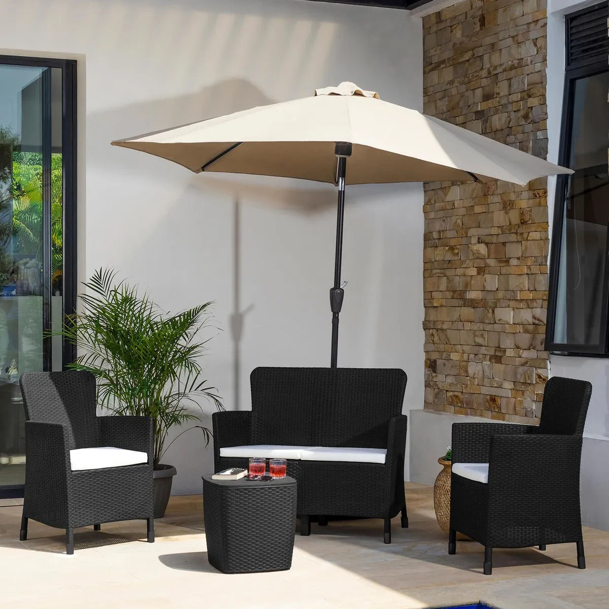 SALA CONFORT CAPRI WENGUE MQ