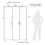 Miniatura: Closet Bilbao 120 WENGUE  P0139CL