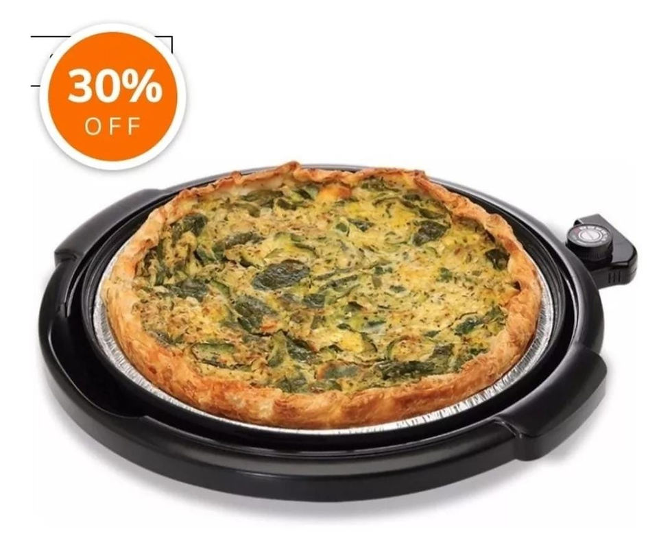 Miniatura: PARRILLA SALUDABLE OSCAR ELÉCTRICA CON TAPA 35CM GRANDE

