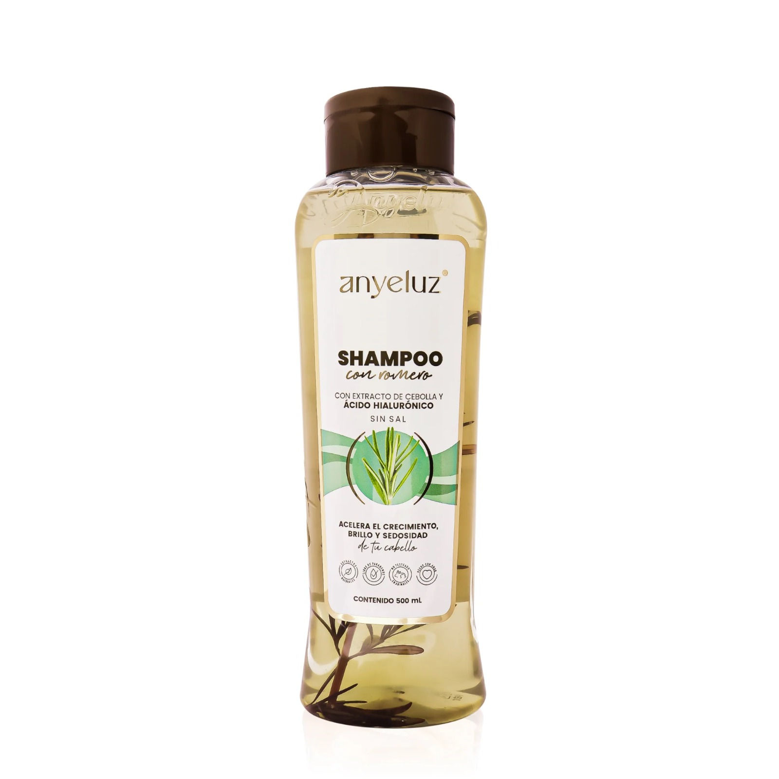 SHAMPOO CON ROMERO 500ml ANYELUZ