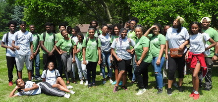 Eco-Ambassadors from Chicago and Markham, Summer 2018
