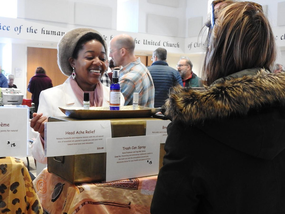 Ashley Thomas of Nature's Island – a natural body care company