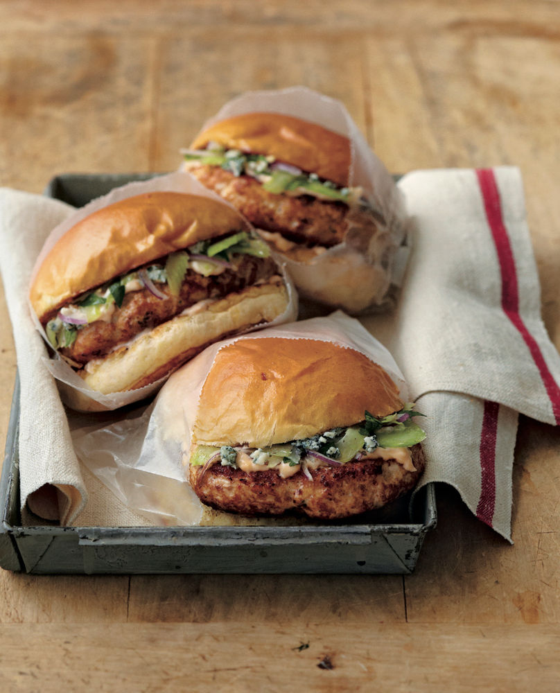 Buffalo Wing Burgers