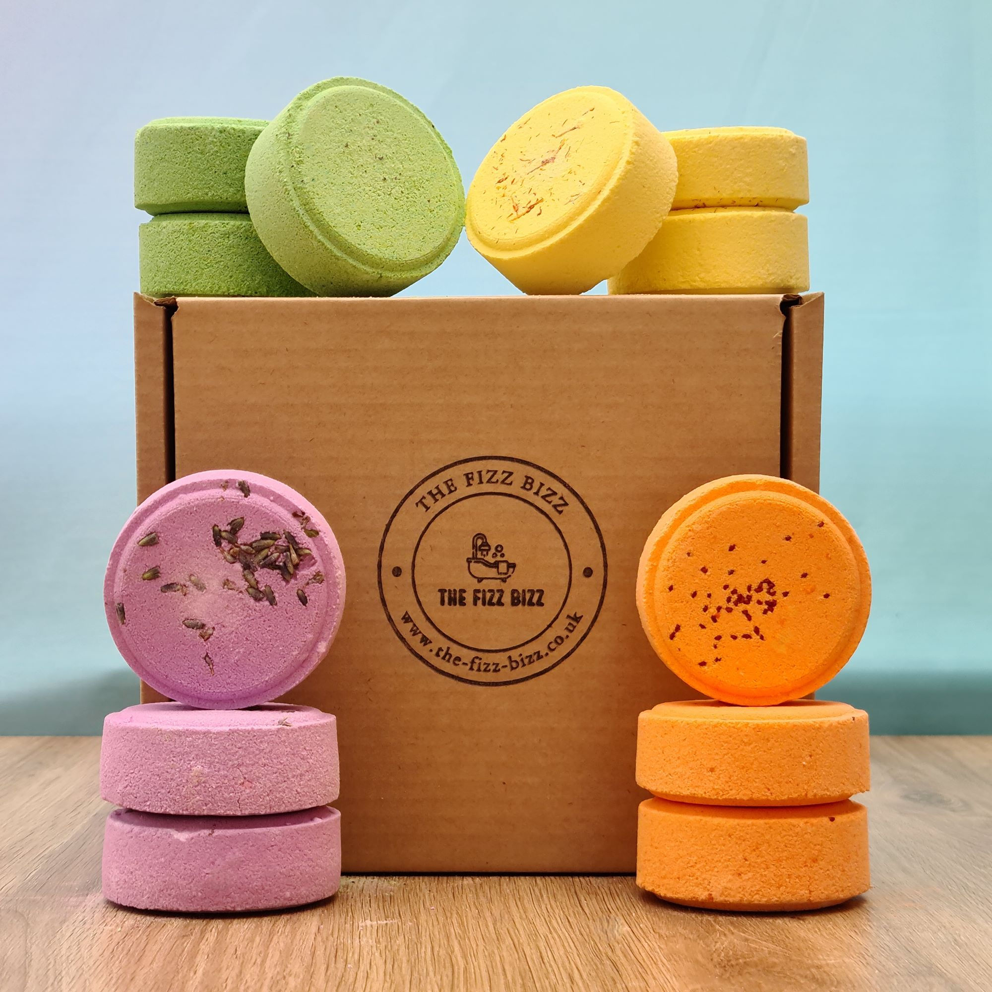 The Radiant Set of 12 Shower Steamers