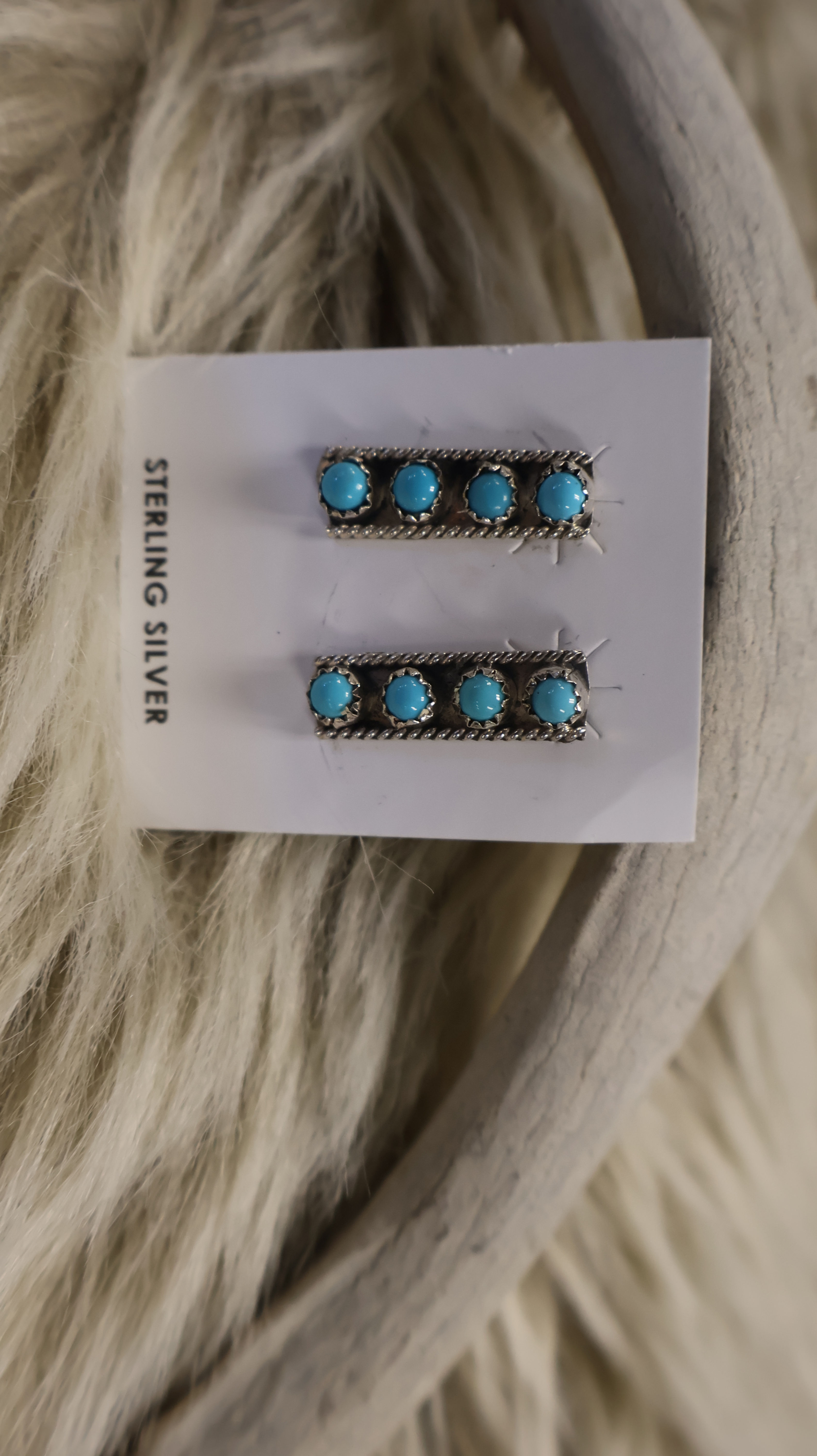 Sterling Silver & Turquoise Earrings