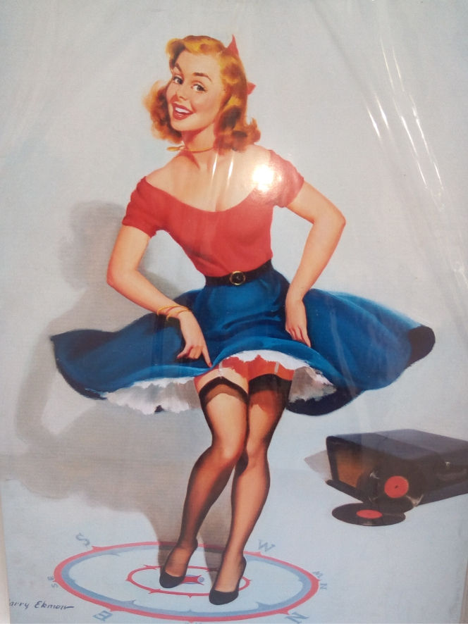 Quadro de pin-up