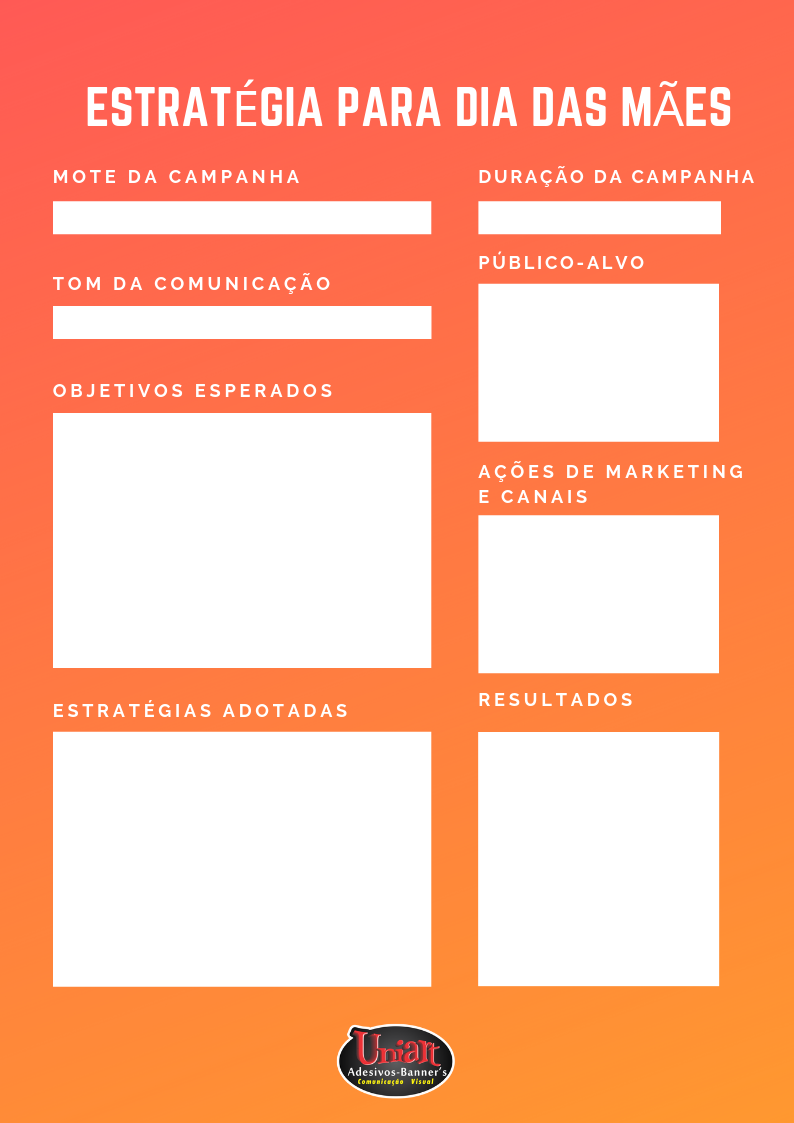 Template para campanhas de Dia das Mães