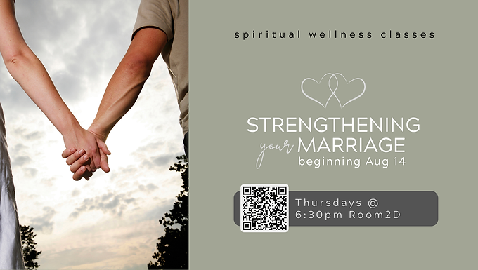 Strengthening Your Marriage