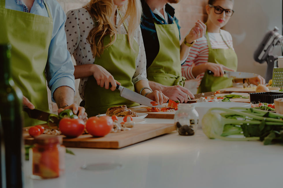 Cooking Preparation Scene