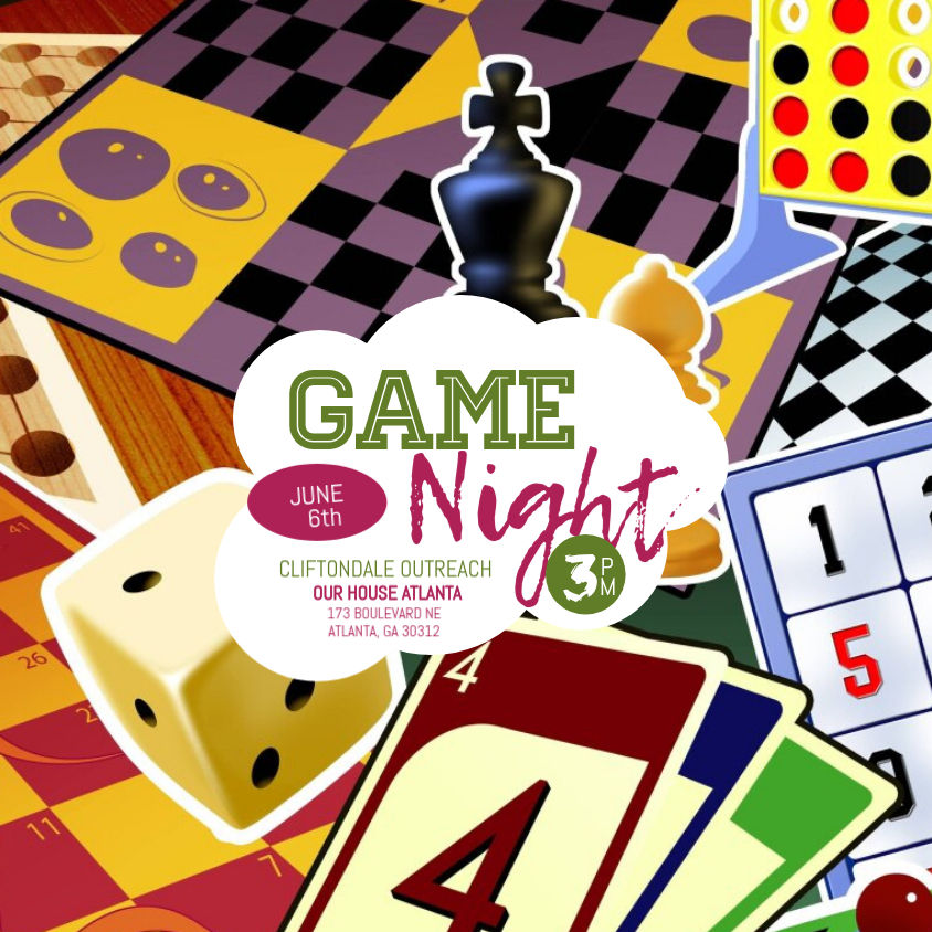 Community Outreach Game Night & Dinner