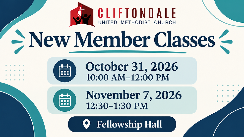 New Member Classes