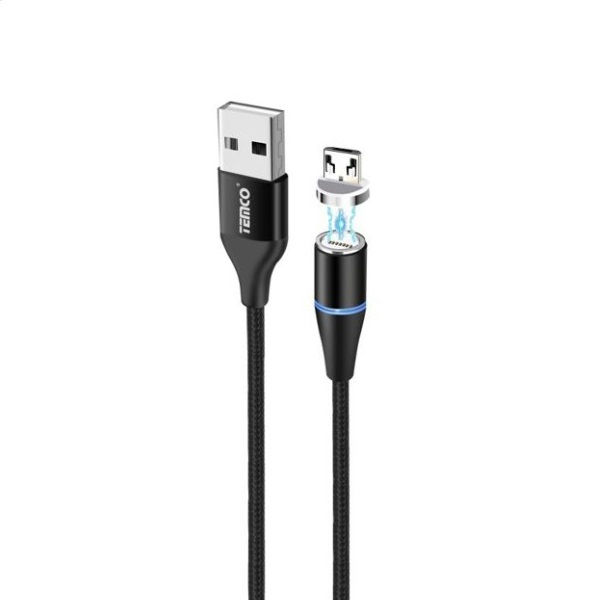 Cabo magnético Micro usb Temco YDM53120 3A 1m