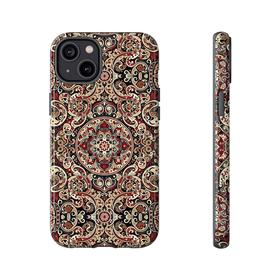 Thumbnail: Artistic Persian iPhone case, a bold Persian phone case with a vintage Persian carpet-inspired print.