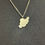 Thumbnail: Gold Iran map pendant on shirt – Persian necklace, Iran jewelry, country map necklace